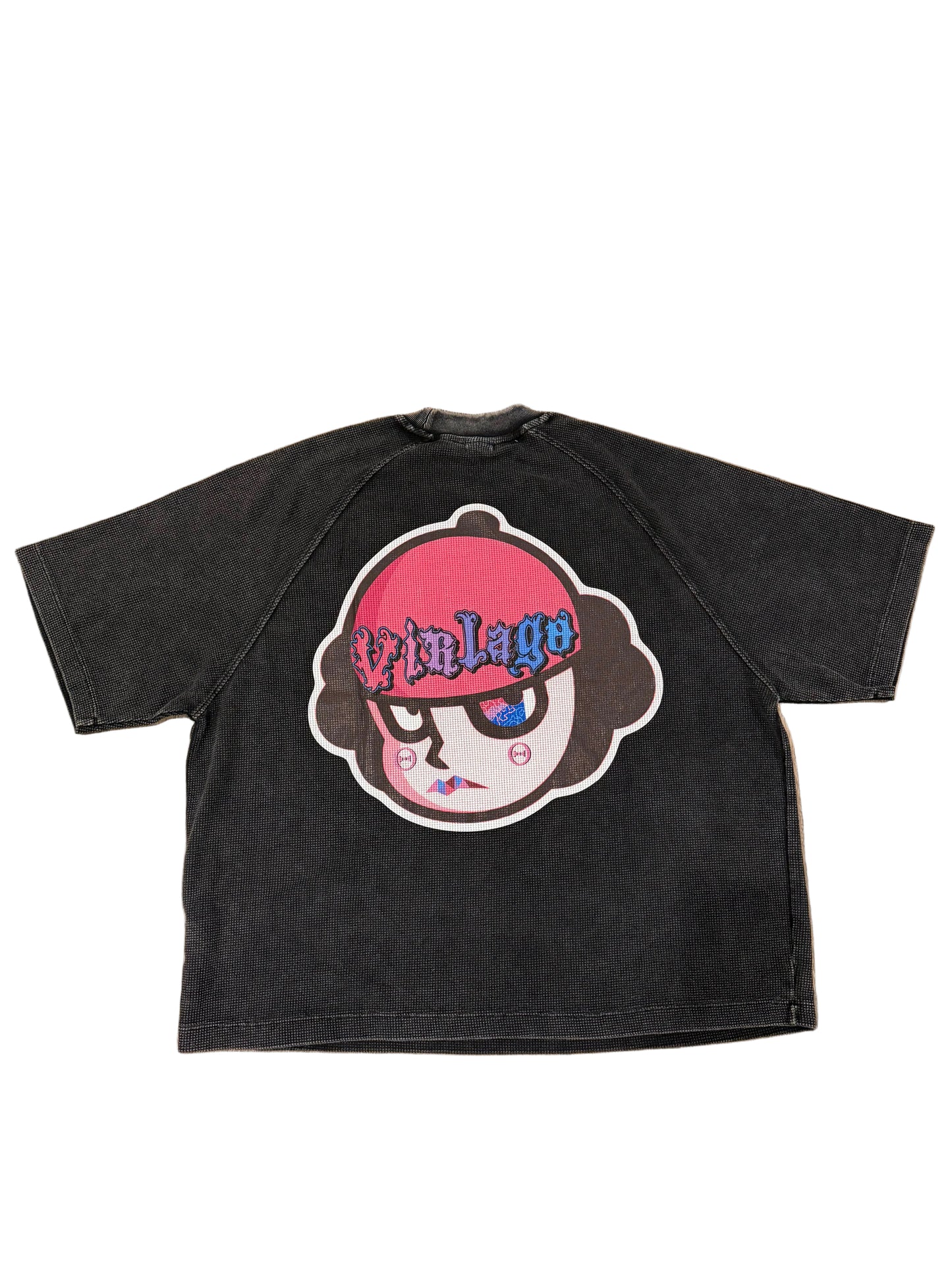 Dark Eye Waffle Knit