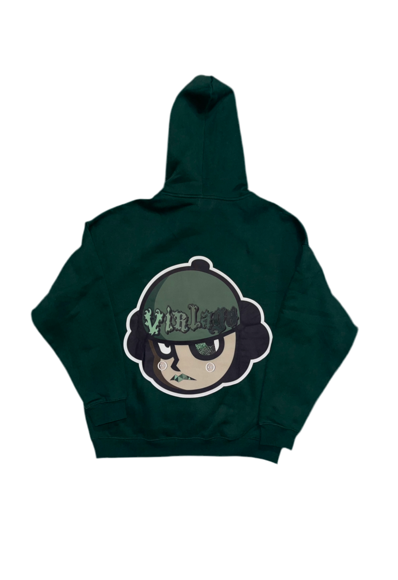 Green Dark Eye Hoodie