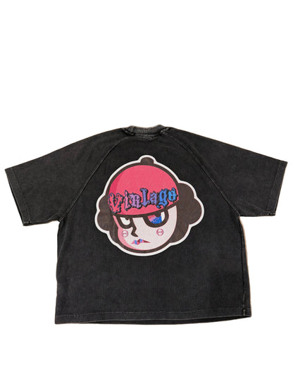 Dark Eye Waffle Knit